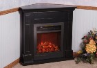 Puratron Corner Fireplace Quartz Infrared Heater